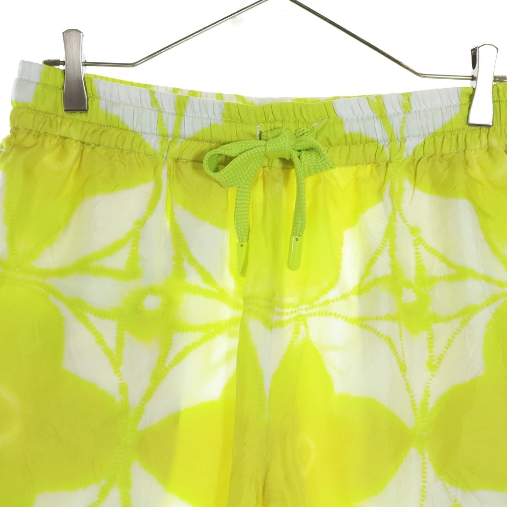 LOUIS VUITTON(ルイヴィトン) 23SS MONOGRAM SHIBORI SILK SHORTS モノグラムシボリシルクショーツ ショートパンツ イエロー/ホワイト RM231 X45 HOP84W