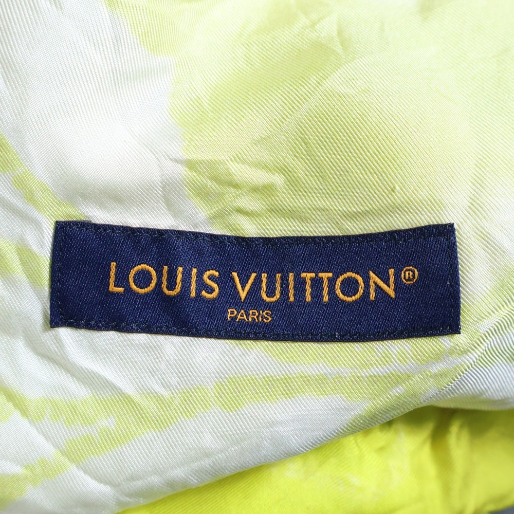 LOUIS VUITTON(ルイヴィトン) 23SS MONOGRAM SHIBORI SILK SHORTS モノグラムシボリシルクショーツ ショートパンツ イエロー/ホワイト RM231 X45 HOP84W