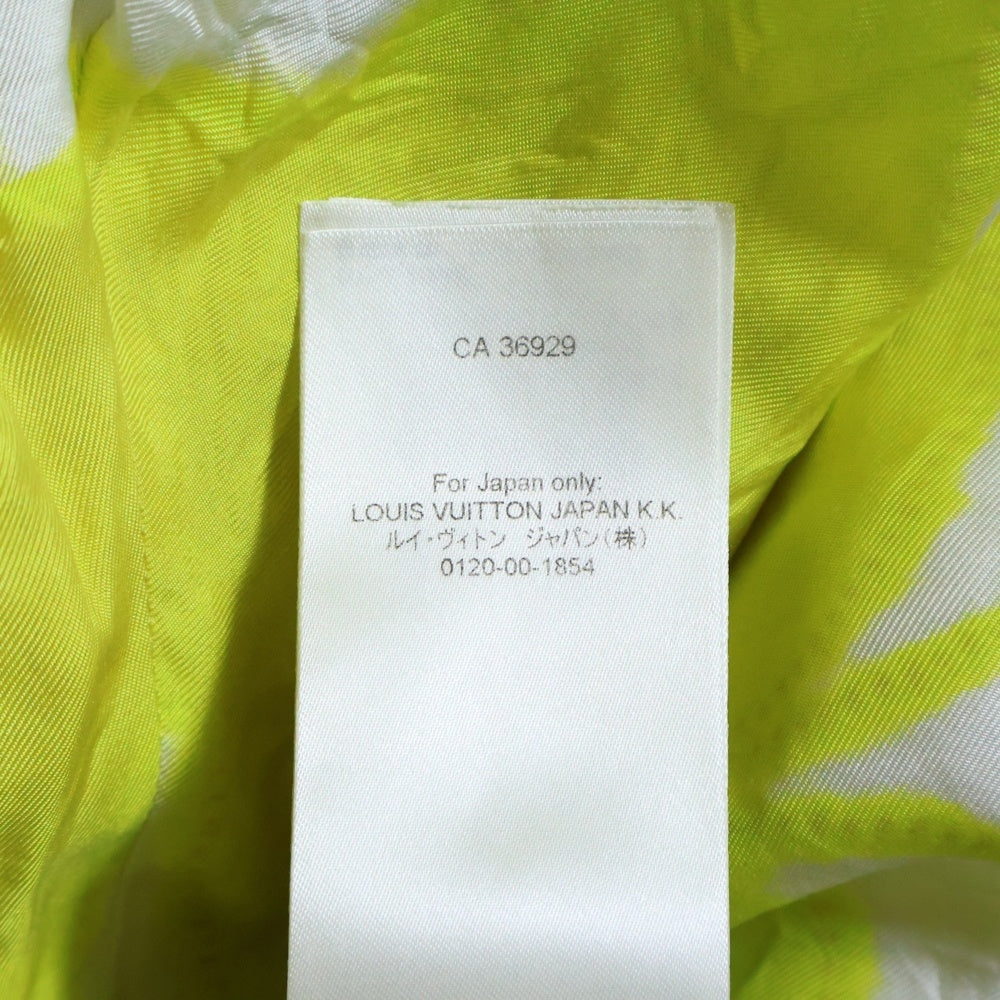 LOUIS VUITTON(ルイヴィトン) 23SS MONOGRAM SHIBORI SILK SHORTS モノグラムシボリシルクショーツ ショートパンツ イエロー/ホワイト RM231 X45 HOP84W