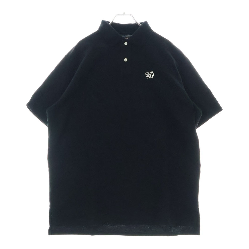 WASTED YOUTH(ウェイステッドユース) WY Pora Shirt ポロシャツ 半袖シャツカットソー ブラック