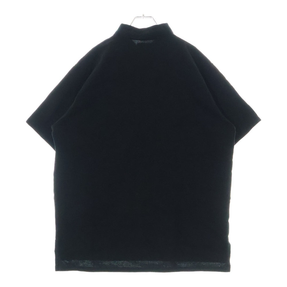 WASTED YOUTH(ウェイステッドユース) WY Pora Shirt ポロシャツ 半袖シャツカットソー ブラック