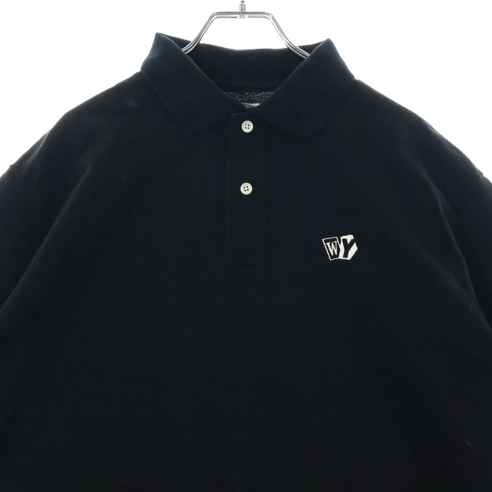 WASTED YOUTH(ウェイステッドユース) WY Pora Shirt ポロシャツ 半袖シャツカットソー ブラック