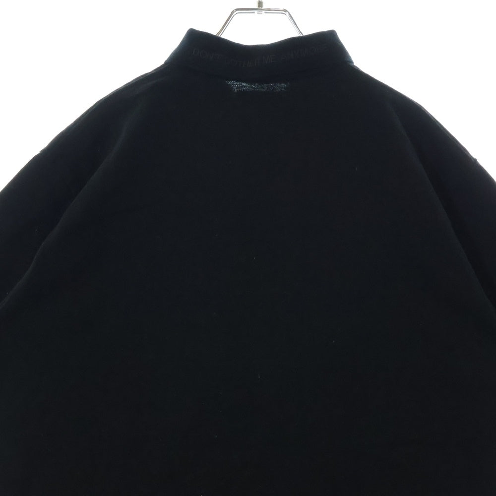 WASTED YOUTH(ウェイステッドユース) WY Pora Shirt ポロシャツ 半袖シャツカットソー ブラック