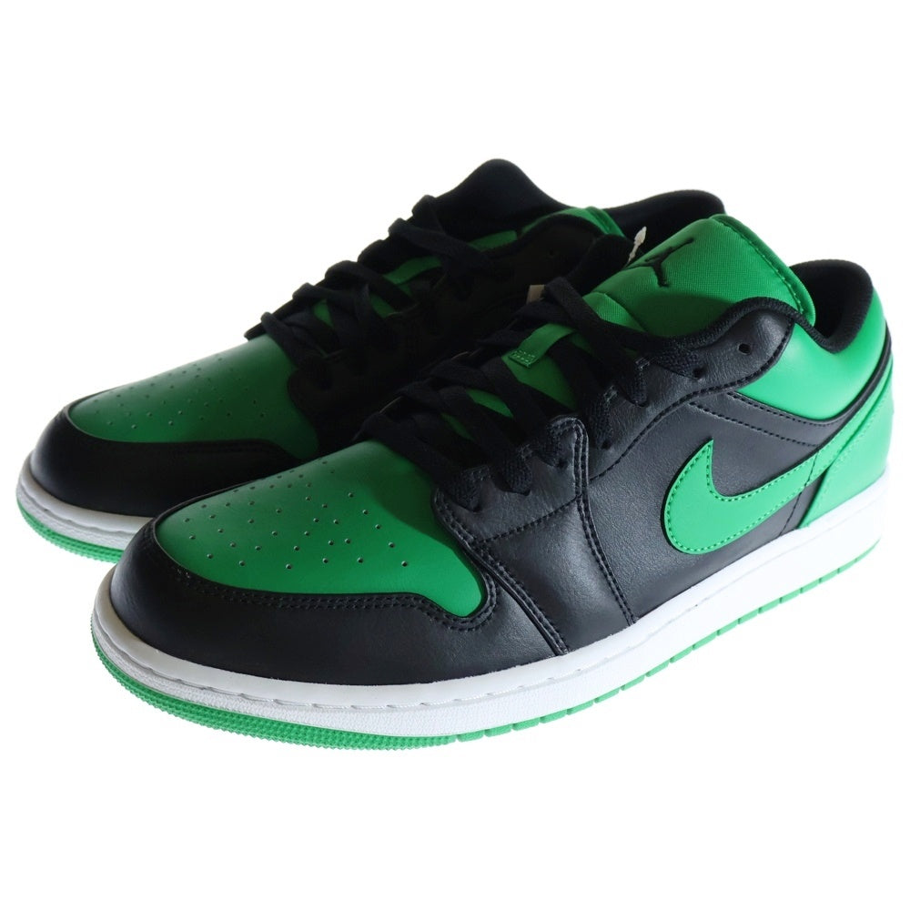 NIKE(ナイキ) AIR JORDAN 1 LOW エアジョーダン 1ローカットスニーカー 553558-065 US11/29.0cm ブラック/グリーン