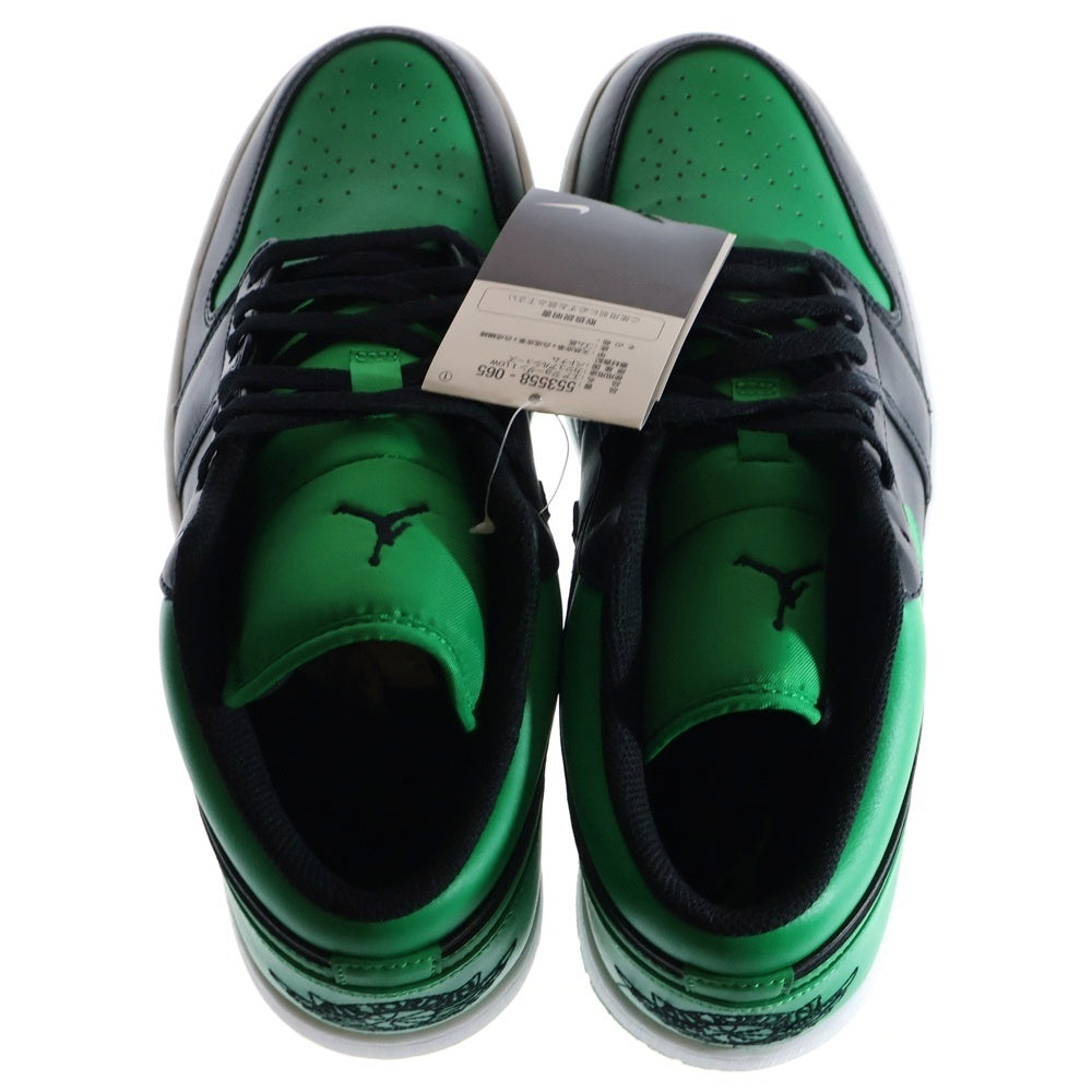 NIKE(ナイキ) AIR JORDAN 1 LOW エアジョーダン 1ローカットスニーカー 553558-065 US11/29.0cm ブラック/グリーン
