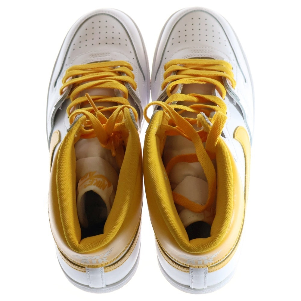 NIKE(ナイキ) AIR SHIP PE SP University Gold DX4976-107 エアシップ ユニバーシティゴールド ハイカットスニーカー イエロー/ホワイト US11/29.0cm