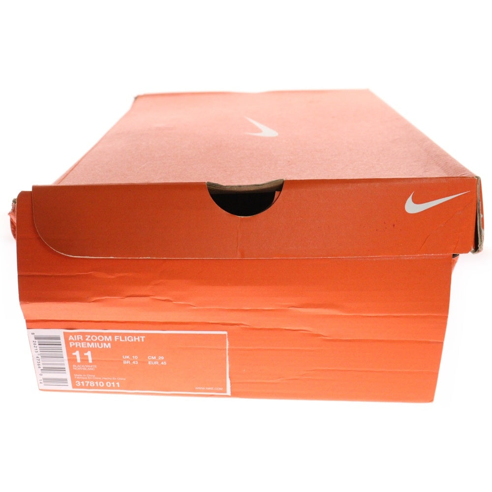 NIKE(ナイキ) 【観賞用 2007年製】AIR ZOOM FLIGHT PREMIUM エアズームフライト ハイカットスニーカー 317810-011 US11/29.0cm