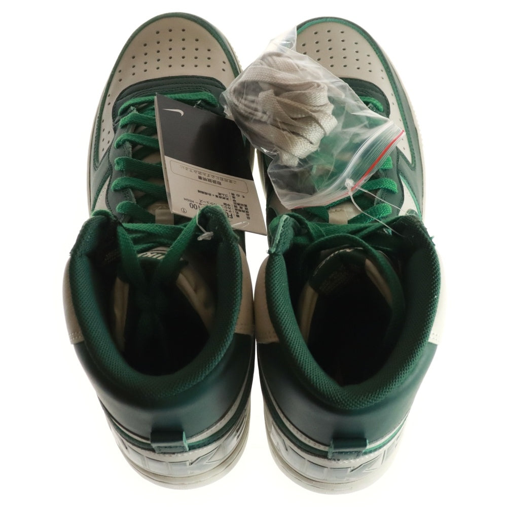 NIKE(ナイキ) TERMINATOR HIGH Noble Green ターミネーター ノーブルグリーン ハイカットスニーカー FD0650-100 ホワイト/グリーン US11/29.0cm