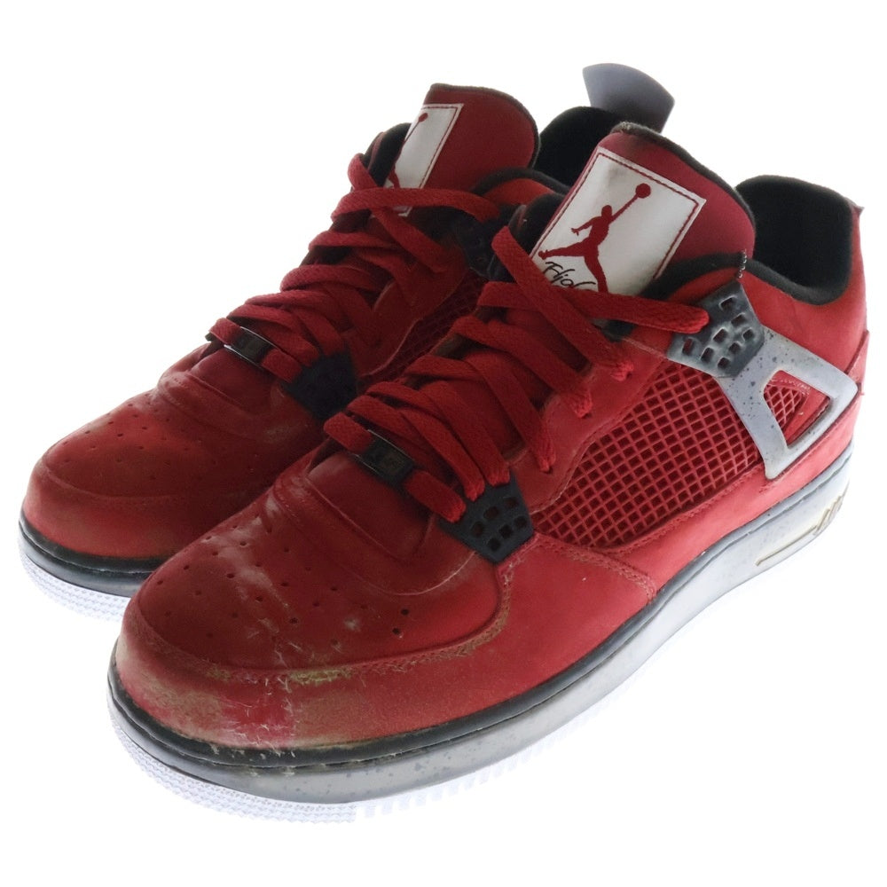 NIKE(ナイキ) 【観賞用2009年製】AIR JORDAN FUSION 4 PREMIER VASITY RED CEMENT エアジョーダンフュージョン4 ハイカットスニーカー 384393-601 レッド US11/29.0cm