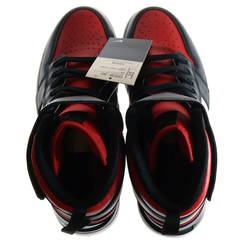 NIKE(ナイキ) AIR JORDAN 1 FLYEASE エアジョーダン1 フライイーズ ハイカットスニーカー CQ3835-061 レッド/ブラック US11/29.0cm