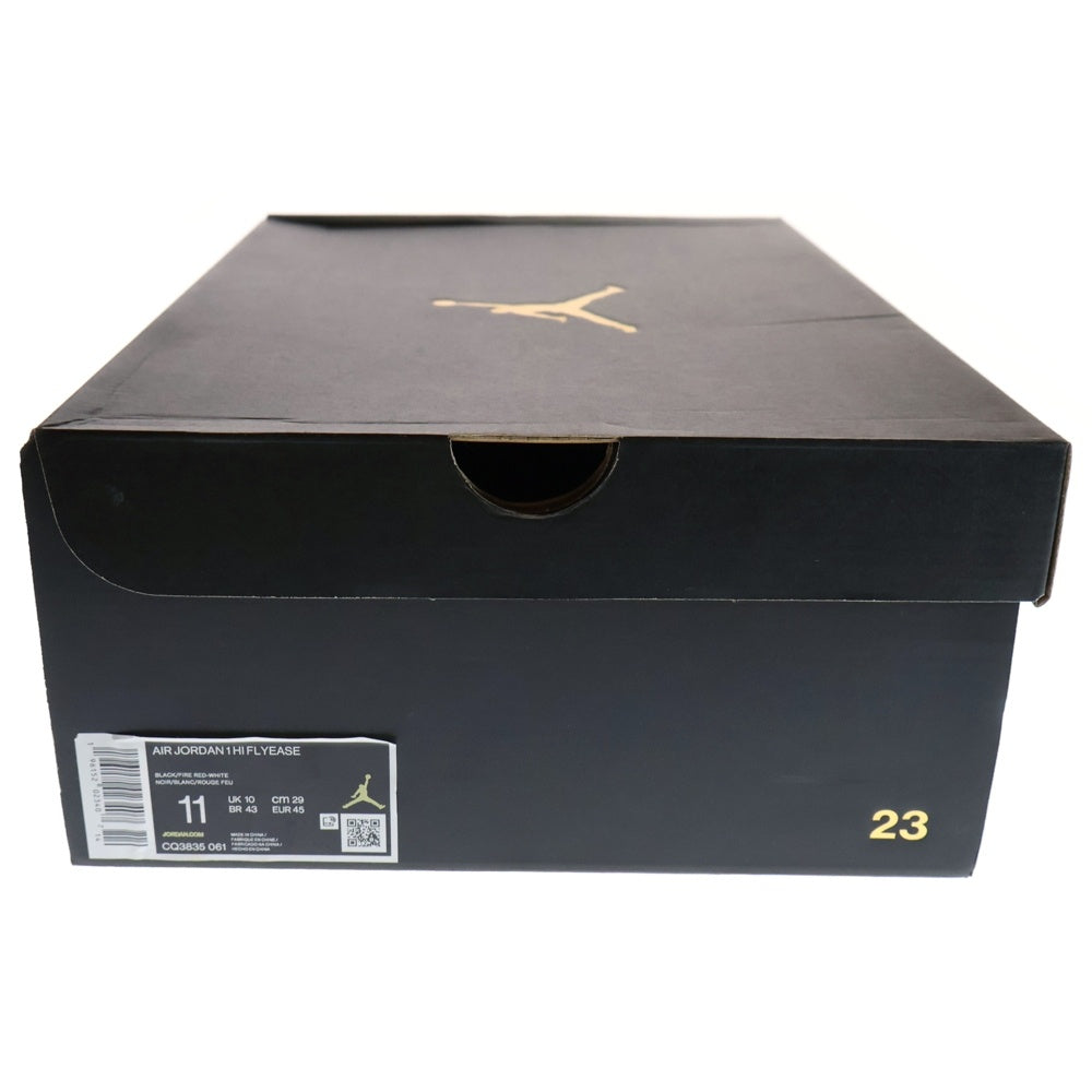 NIKE(ナイキ) AIR JORDAN 1 FLYEASE エアジョーダン1 フライイーズ ハイカットスニーカー CQ3835-061 レッド/ブラック US11/29.0cm