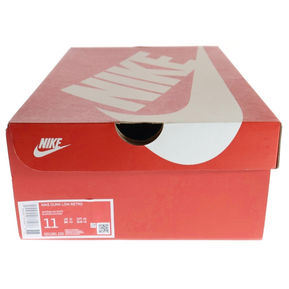 NIKE(ナイキ) DUNK LOW PANDA ダンク パンダ ローカットスニーカー DD1391-100 ブラック/ホワイト US11/29.0cm