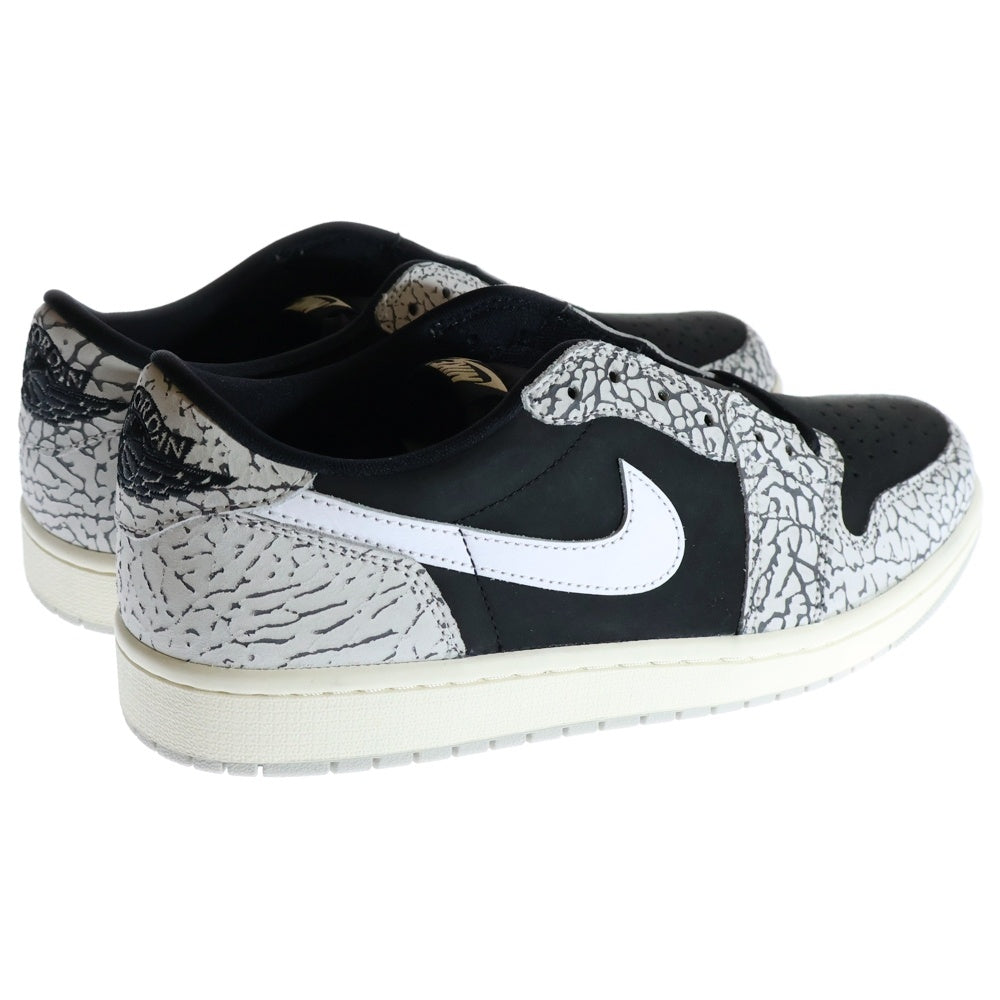 NIKE(ナイキ) AIR JORDAN 1 RETRO LOW OG BLACK CEMENT エア ジョーダン1 レトロ ブラック セメント ローカットスニーカー CZ0790-001 グレー/ブラック US11/29.0cm