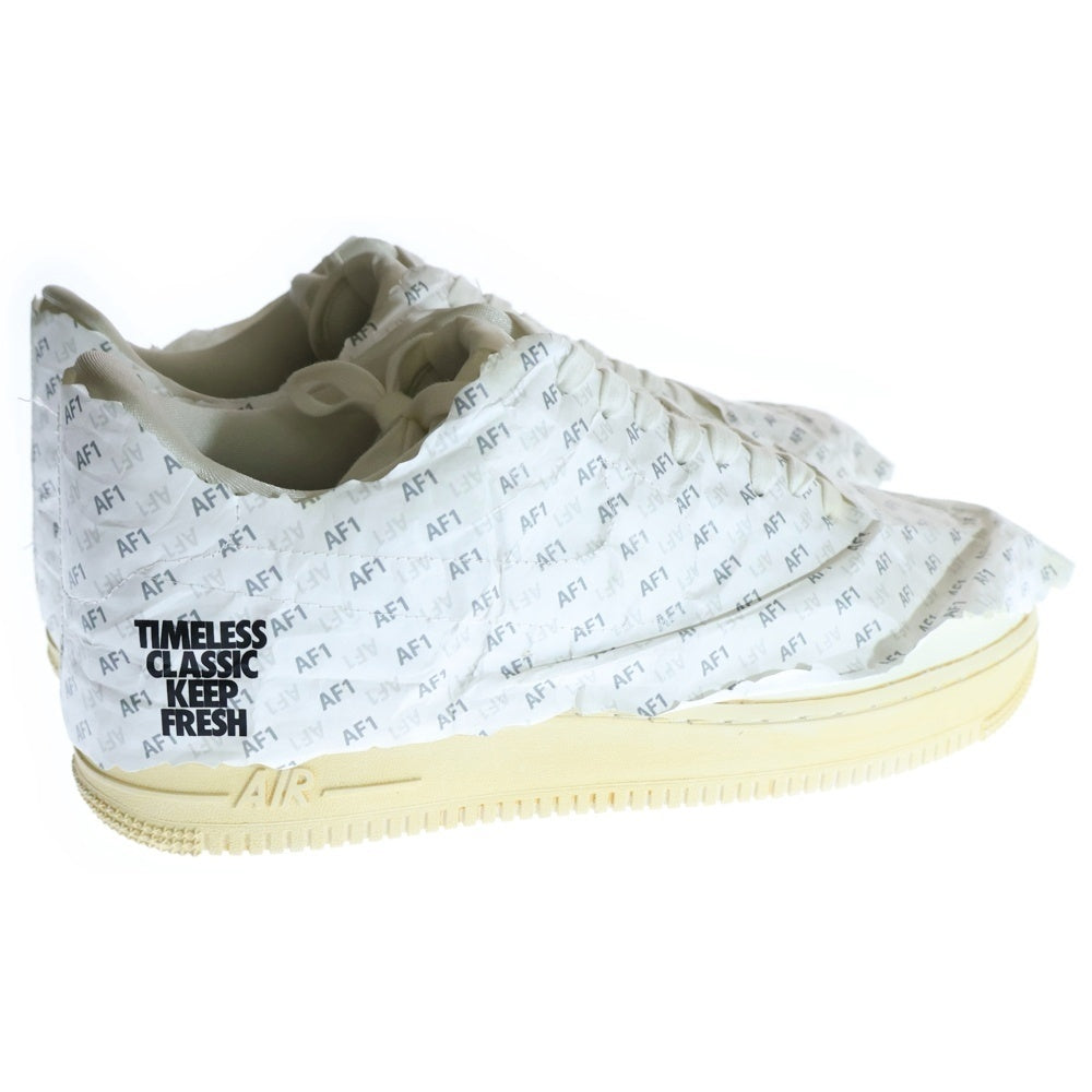 NIKE(ナイキ) AIR FORCE 1 LOW 07 LV8 MADE YOU LOOK DJ4630-100 エアフォース1 メイド ユー ルック ローカットスニーカー セイル US11/29.0cm