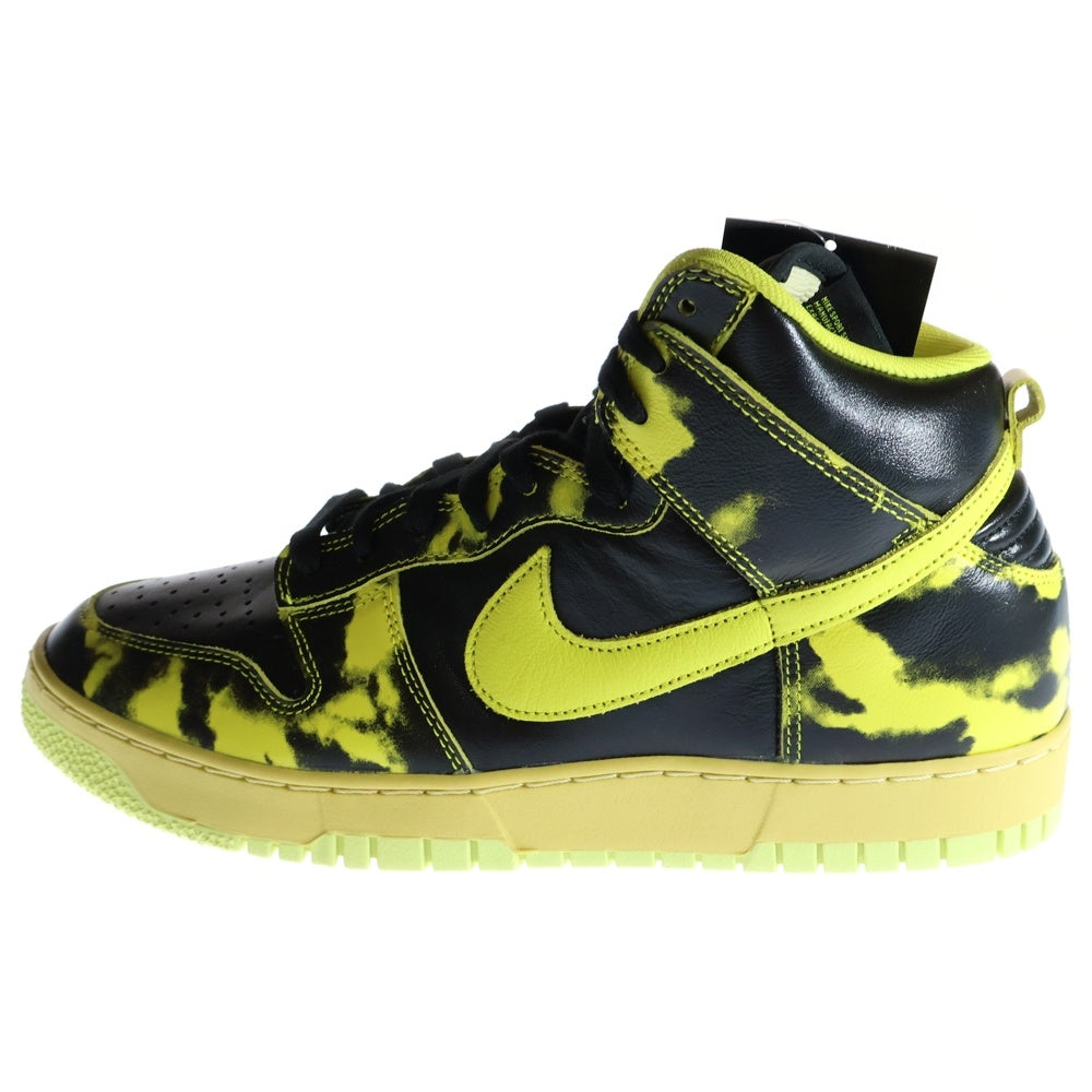 NIKE(ナイキ) DUNK HI 1985 SP YELLOW ACID WASH ダンク ハイカットスニーカー アシッドウォッシュ DD9404-001 ブラック/イエロー US11/29.0cm