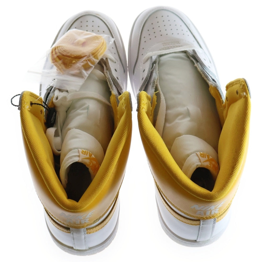 NIKE(ナイキ) AIR SHIP PE SP University Gold DX4976-107 エアシップ ユニバーシティゴールド ハイカットスニーカー イエロー/ホワイト US11/29.0cm