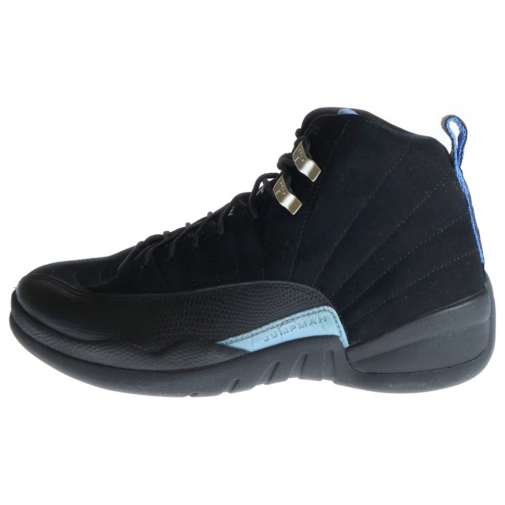 NIKE(ナイキ) 【観賞用2009年製】AIR JORDAN 12 RETRO NUBUCK エアジョーダン12 ヌバック ハイカットスニーカー 130690-018 ブラック/ブルー US11/29.0cm