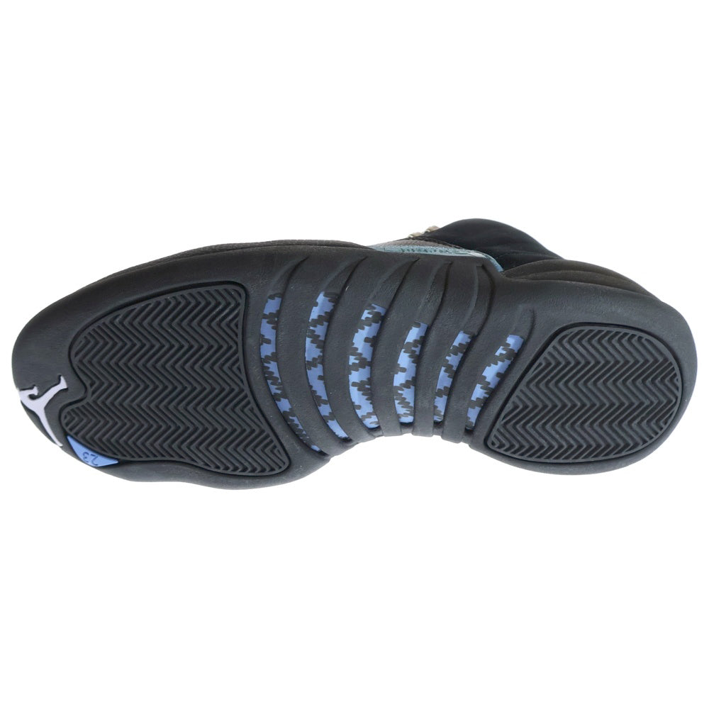 NIKE(ナイキ) 【観賞用2009年製】AIR JORDAN 12 RETRO NUBUCK エアジョーダン12 ヌバック ハイカットスニーカー 130690-018 ブラック/ブルー US11/29.0cm