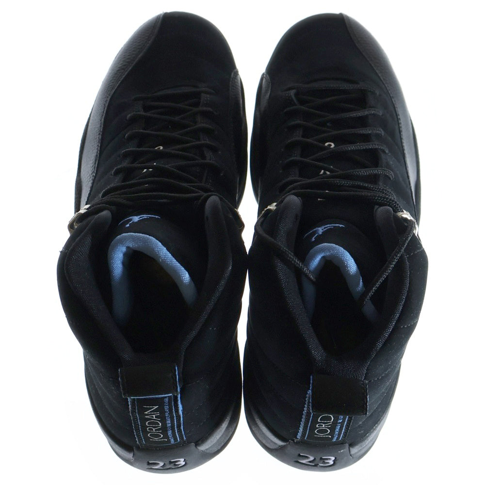 NIKE(ナイキ) 【観賞用2009年製】AIR JORDAN 12 RETRO NUBUCK エアジョーダン12 ヌバック ハイカットスニーカー 130690-018 ブラック/ブルー US11/29.0cm