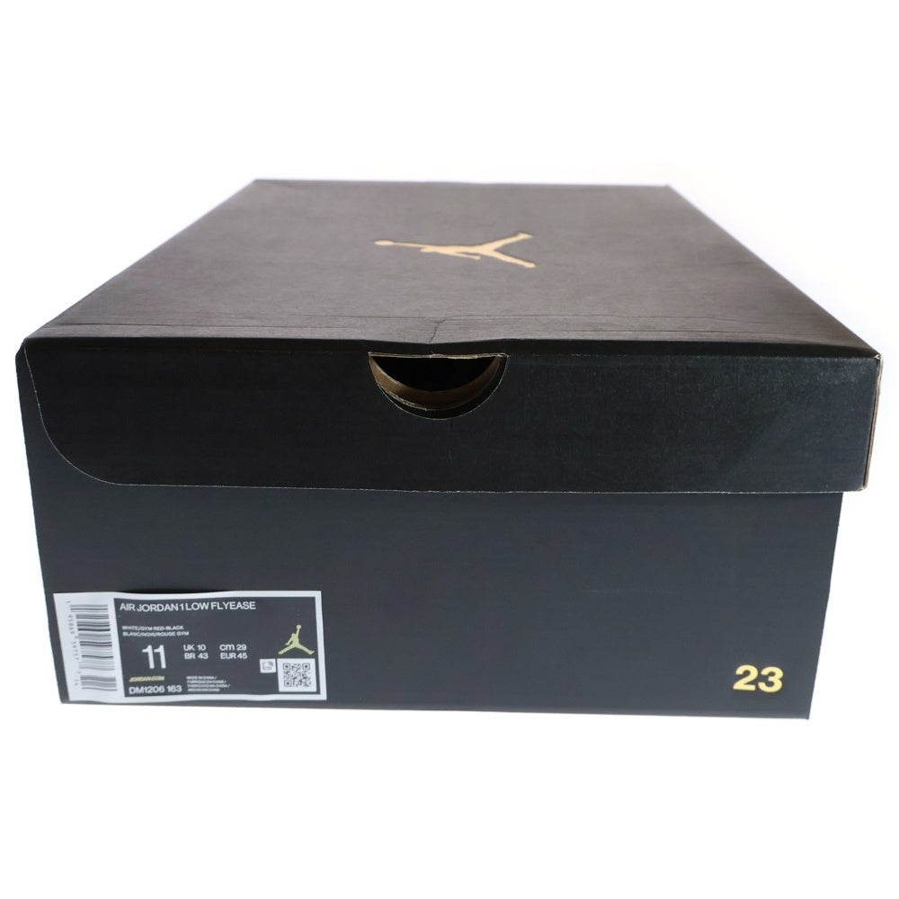 NIKE(ナイキ) AIR JORDAN 1 LOW FLYEASE エアジョーダン1 ローカットスニーカー DM1206-163 ブラック/レッド US11/29.0cm