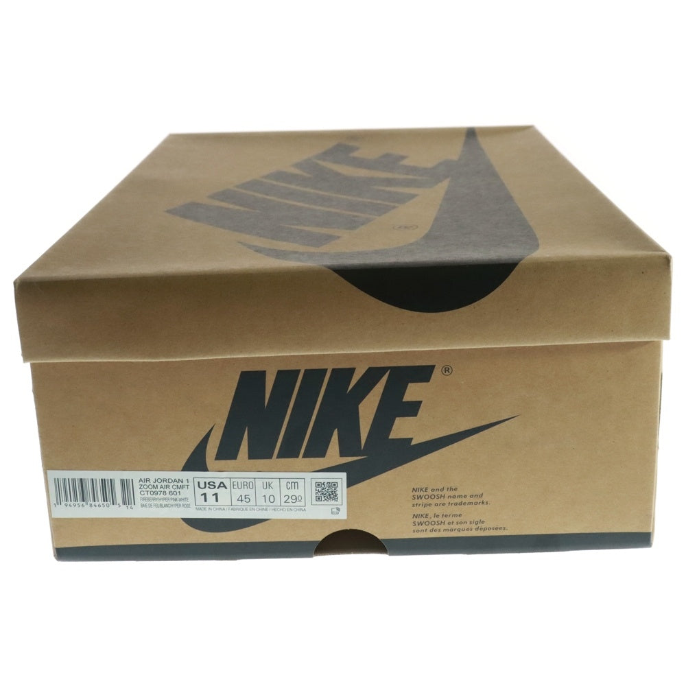 NIKE(ナイキ) AIR JORDAN 1 HIGH ZOOM AIR COMFORT FIREBERRY エアジョーダン1 ズーム エアーコンフォート ファイアベリー CT0978-601 ハイカットスニーカー US11/29.0cm