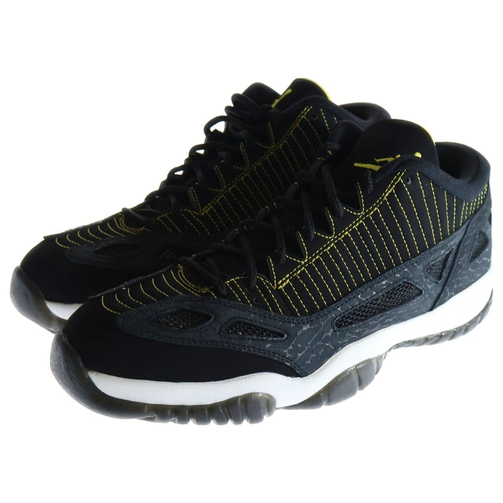 NIKE(ナイキ) 【観賞用2007年製】AIR JORDAN 11 RETRO LOW エアジョーダン11 ローカットスニーカー 306008-002 ブラック/ホワイト US11/29.0cm