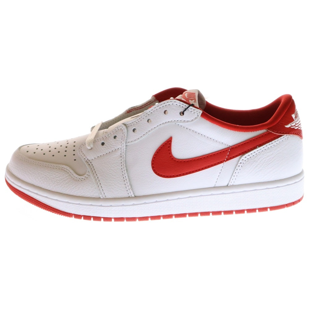 NIKE(ナイキ) AIR JORDAN 1 RETRO LOW エアジョーダン ローカットスニーカー CZ0790-161 ホワイト/レッド US11/29.0cm