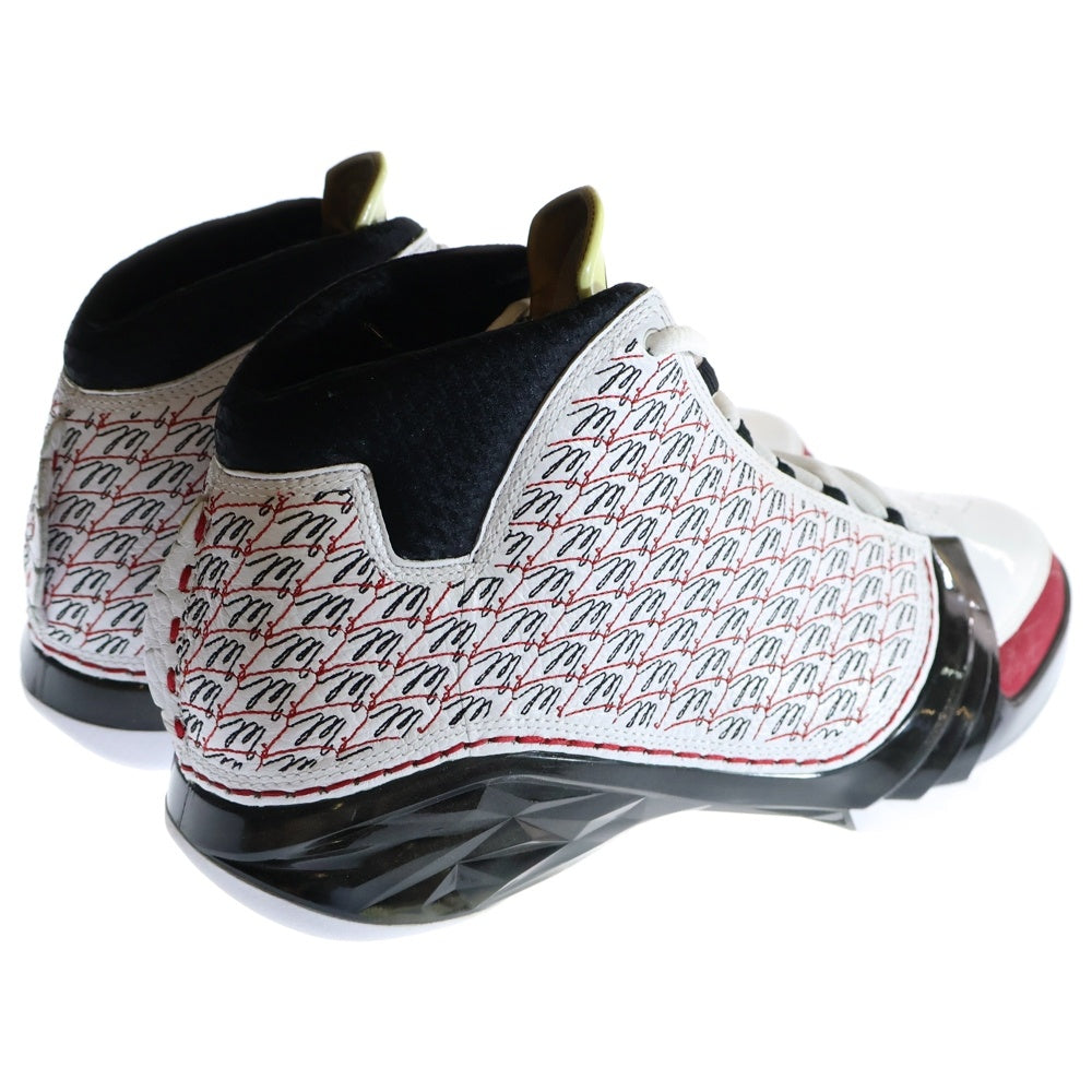 NIKE(ナイキ) 【観賞用2008年製】AIR JORDAN 23 All-Star エアジョーダン23 オールスター ハイカットスニーカー 318376-101 ホワイト/レッド US11/29.0cm