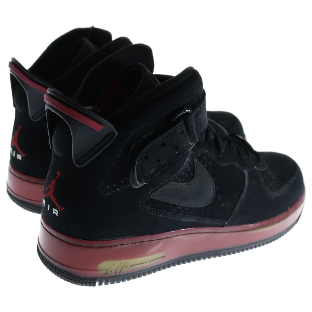 NIKE(ナイキ) 【観賞用2009年製】AIR JORDAN FUSION 6 エアジョーダン フュージョン ハイカットスニーカー 343064-062 ブラック US11/29.0cm