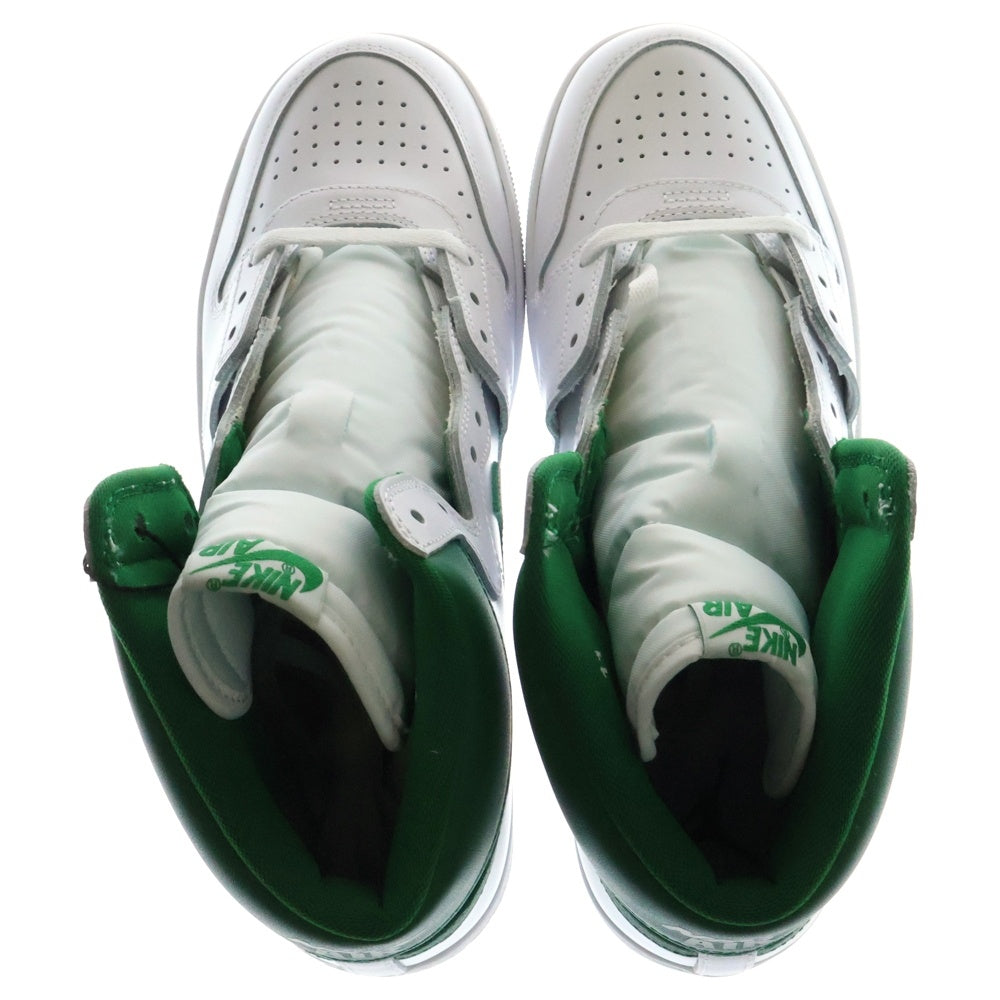 NIKE(ナイキ) JORDAN AIR SHIP SP Pine Green DX4976-103 ジョーダン エアシップ パイングリーン ハイカットスニーカー ホワイト/グリーン US11/29.0cm
