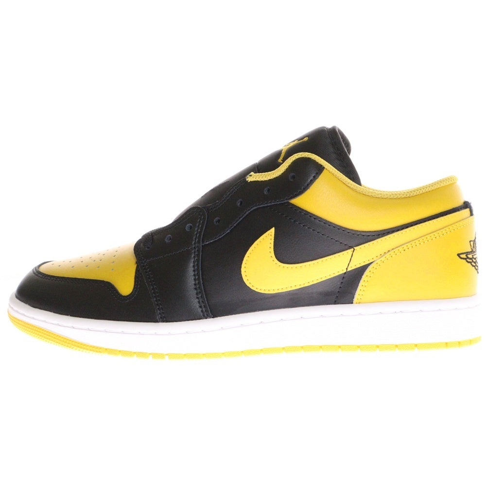 NIKE(ナイキ) AIR JORDAN 1 LOW Yellow Ochre エアジョーダン イエロー オークル ローカットスニーカー 553558-072 ブラック/イエロー US11/29.0cm