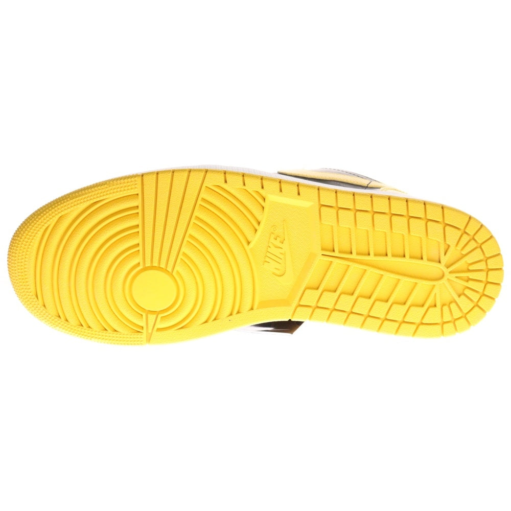 NIKE(ナイキ) AIR JORDAN 1 LOW Yellow Ochre エアジョーダン イエロー オークル ローカットスニーカー 553558-072 ブラック/イエロー US11/29.0cm