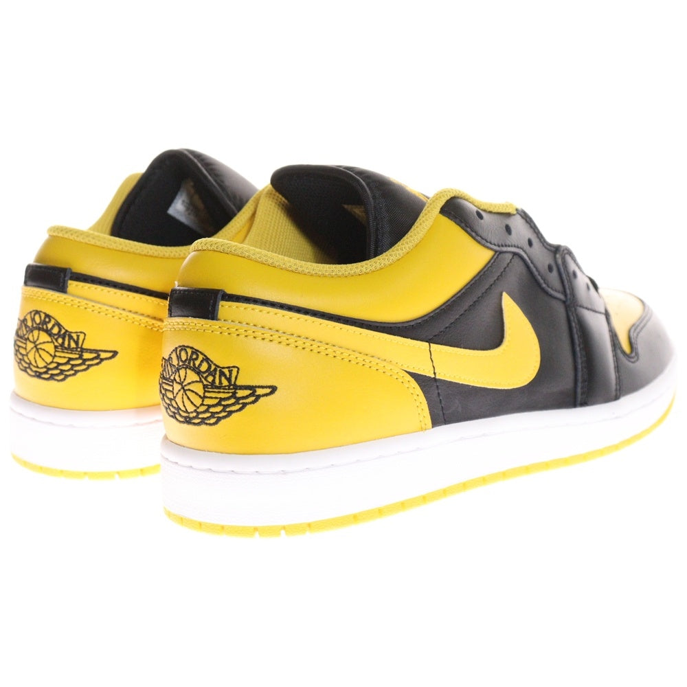 NIKE(ナイキ) AIR JORDAN 1 LOW Yellow Ochre エアジョーダン イエロー オークル ローカットスニーカー 553558-072 ブラック/イエロー US11/29.0cm