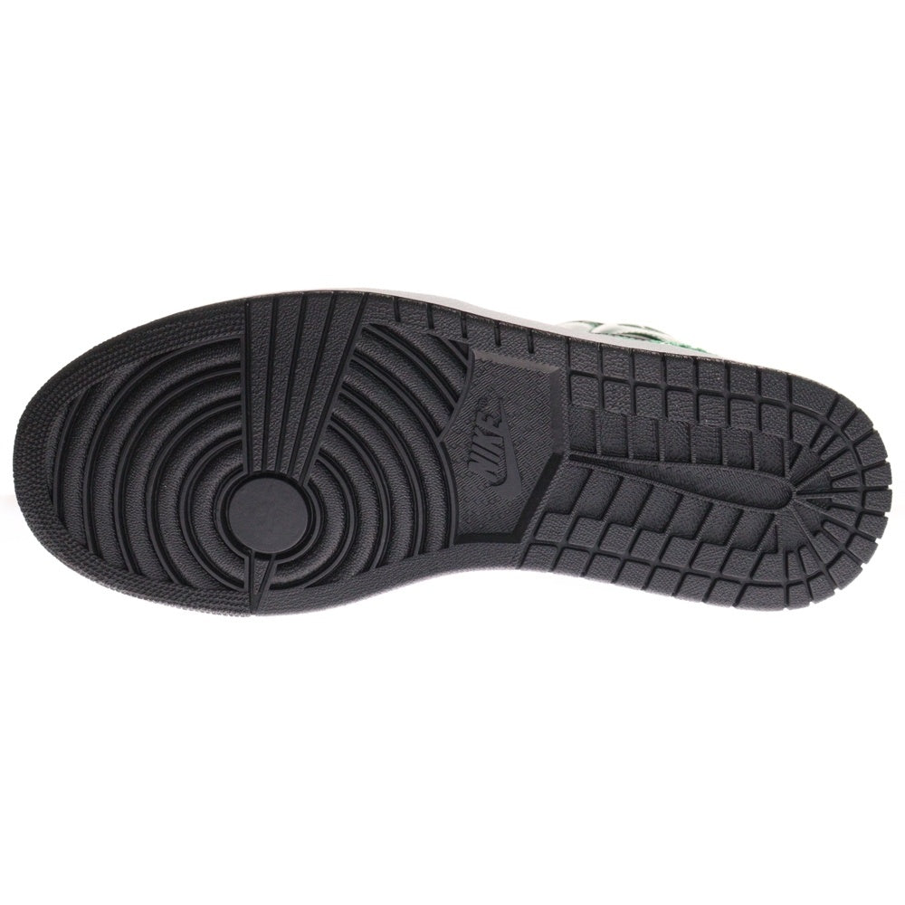 NIKE(ナイキ) 【観賞用2008年製】AIR JORDAN 1 PHAT PREMIER エアジョーダン 1 ファット プレミア ハイカットスニーカー 375173-031 ブラック/グリーン US11/29.0cm