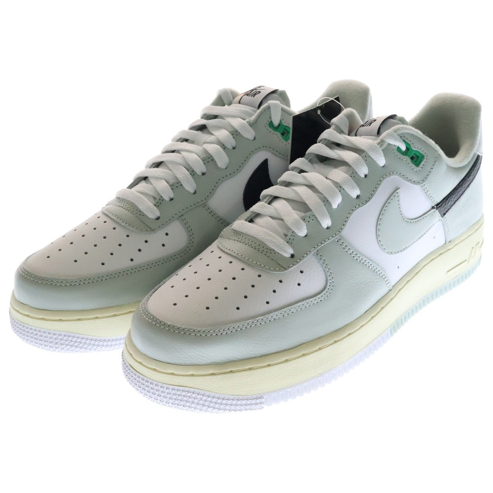 NIKE(ナイキ) AIR FORCE 1 07 LV8 LOW SPLIT エアフォースワン スプリット ローカットスニーカー DZ2522-001 ホワイト/グレー US11/29.0cm