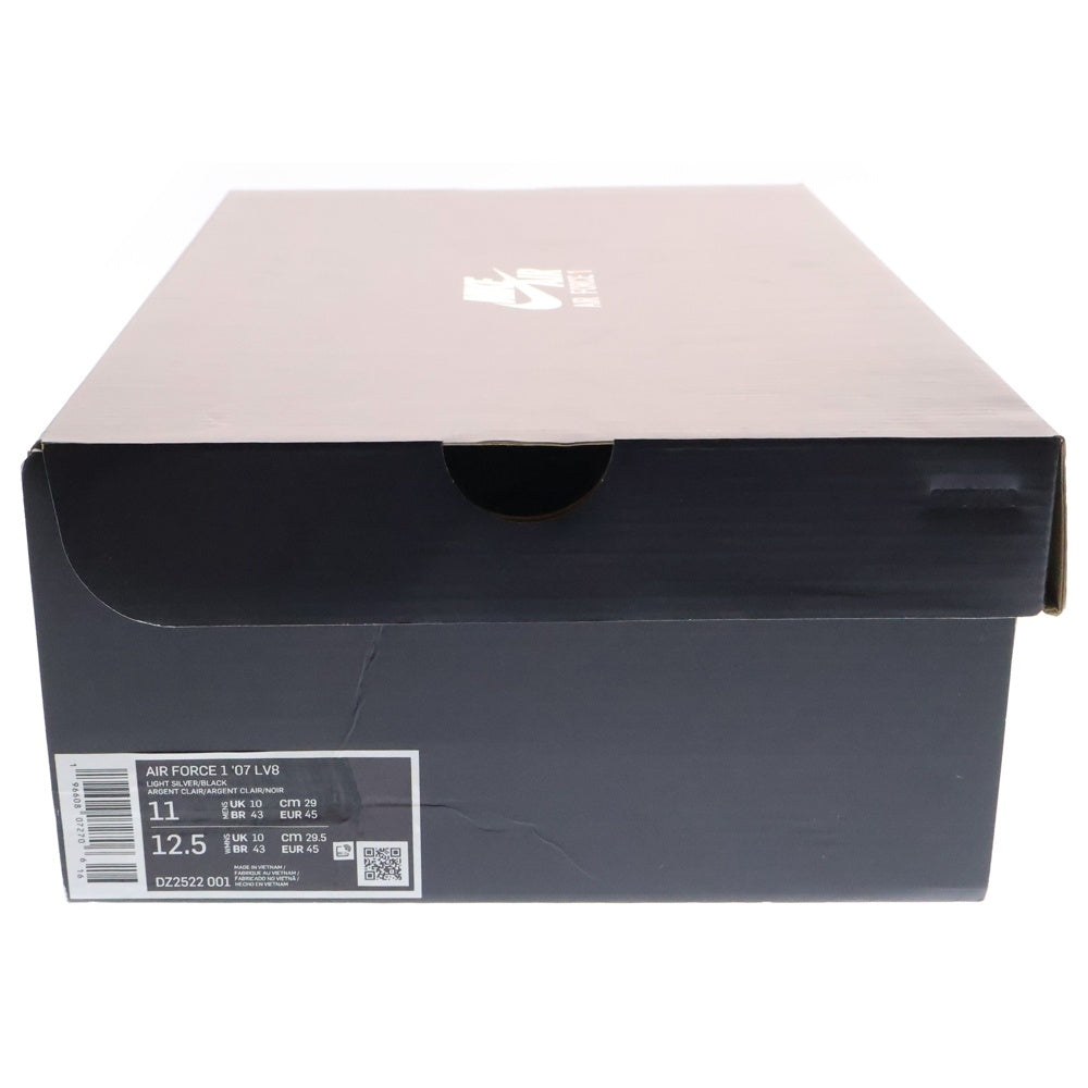 NIKE(ナイキ) AIR FORCE 1 07 LV8 LOW SPLIT エアフォースワン スプリット ローカットスニーカー DZ2522-001 ホワイト/グレー US11/29.0cm
