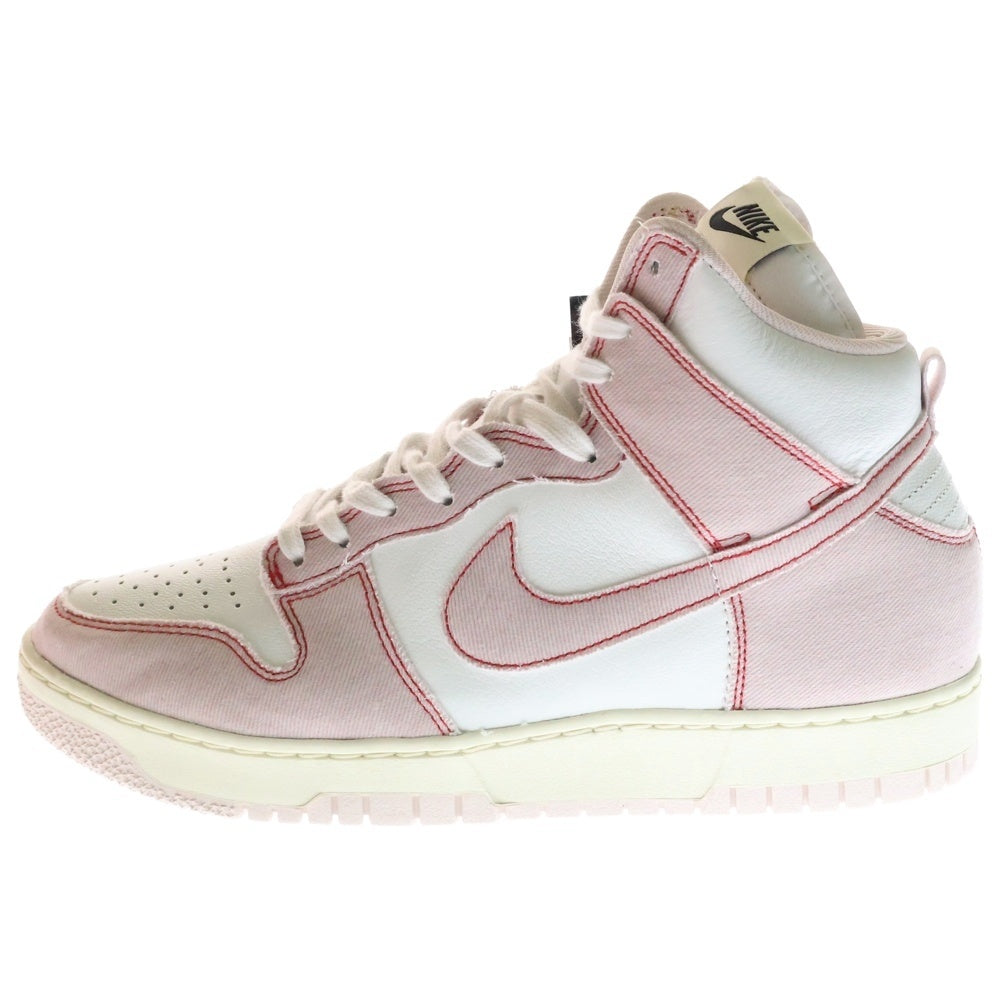NIKE(ナイキ) DUNK HIGH 1985 ダンク ハイカットスニーカー ホワイト/ピンク US11/29.0cm DQ8799-100 US11/29.0cm