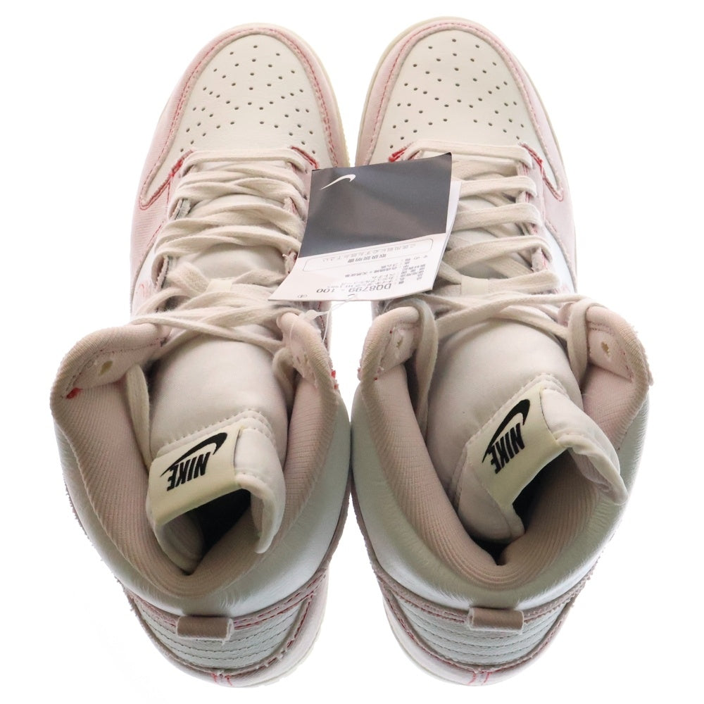 NIKE(ナイキ) DUNK HIGH 1985 ダンク ハイカットスニーカー ホワイト/ピンク US11/29.0cm DQ8799-100 US11/29.0cm