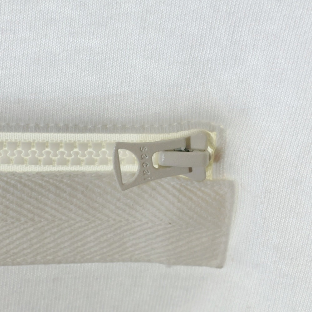 Sacai(サカイ) ×21SS 21-02589M 半袖Tシャツカットソー コットン ホワイト