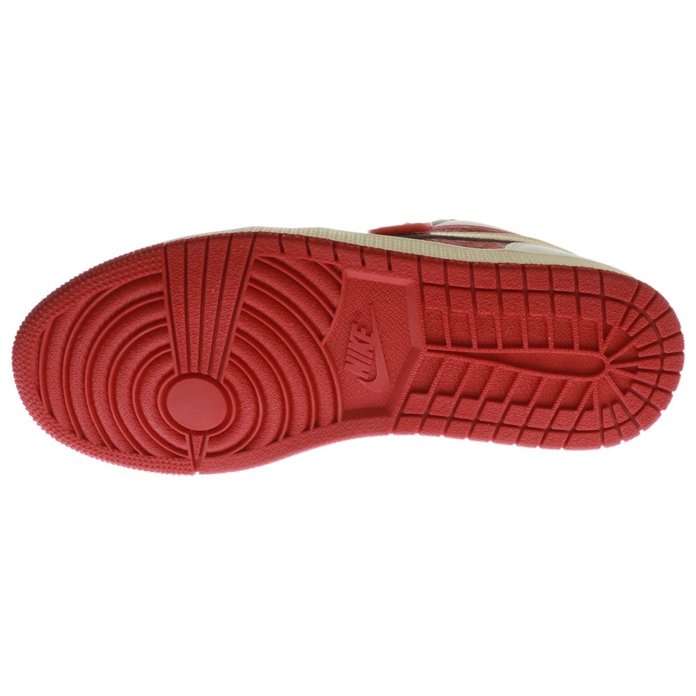NIKE(ナイキ) AIR JORDAN 1 LOW SPADES DJ5185-100 エアジョーダン1 スペード ローカットスニーカー US9.5/27.5cm レッド/ホワイト