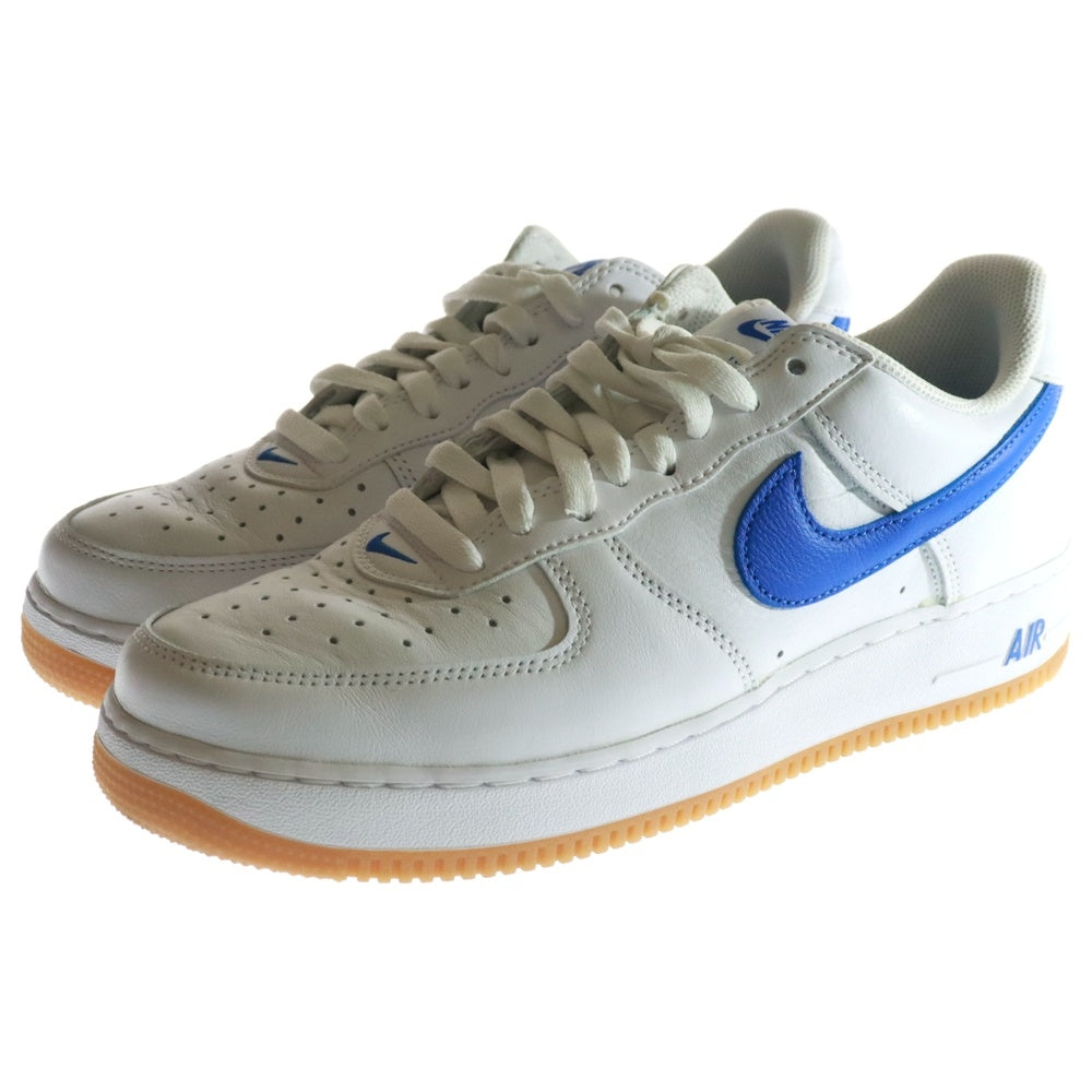 NIKE(ナイキ) AIR FORCE 1 LOW RETRO Color of the Month DJ3911-101 エアフォース1 レトロ カラーオブザマンス ローカットスニーカー ホワイト/ブルー US9.5/27.5cm
