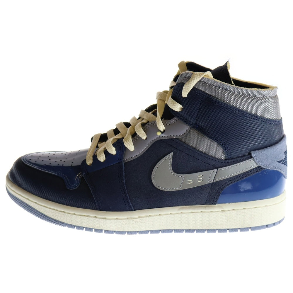 NIKE(ナイキ) AIR JORDAN 1 MID SE CRAFT OBSIDIAN DR8868-400 エアジョーダン1 ミッドカットスニーカー ネイビー US10/28cm
