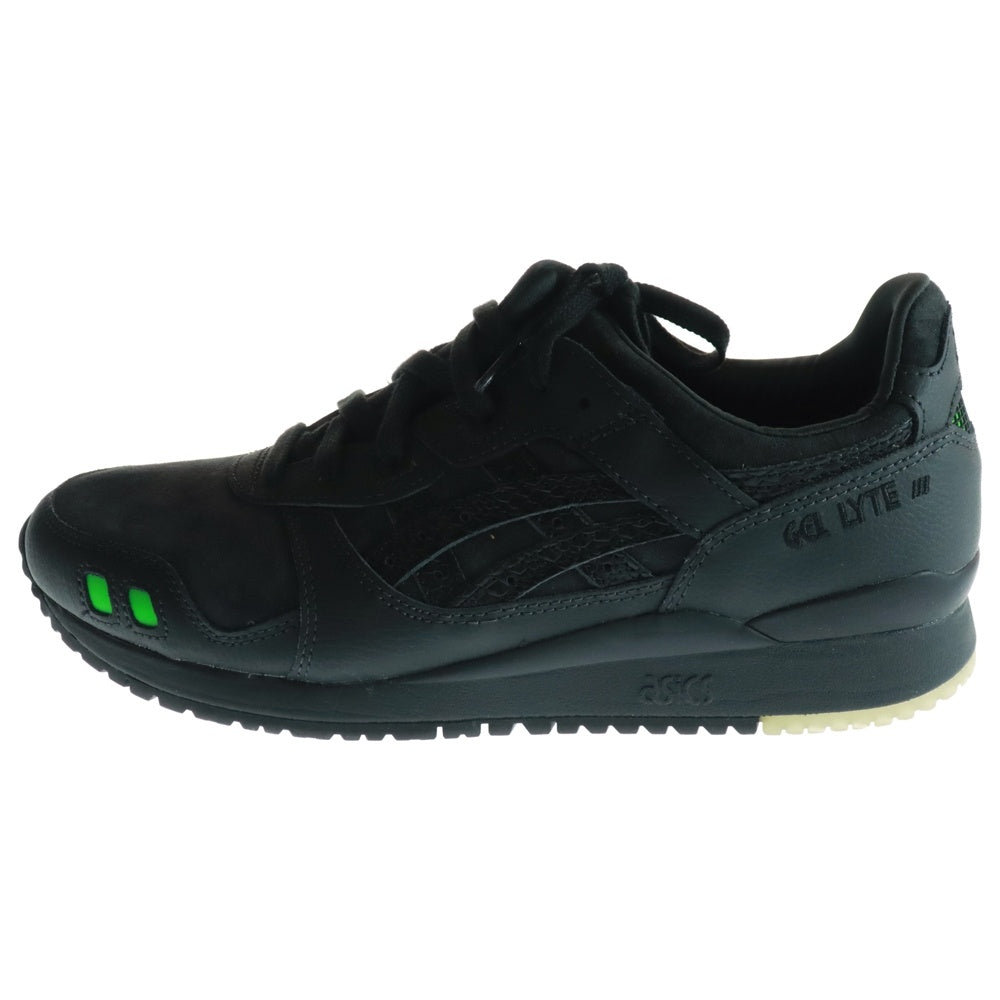 ASICS(アシックス) GEL-LYTE III OG PYTHON 1201A807-001 ゲルライト スリーオージー パイソン ローカットスニーカー ブラック US9.5/27.5cm