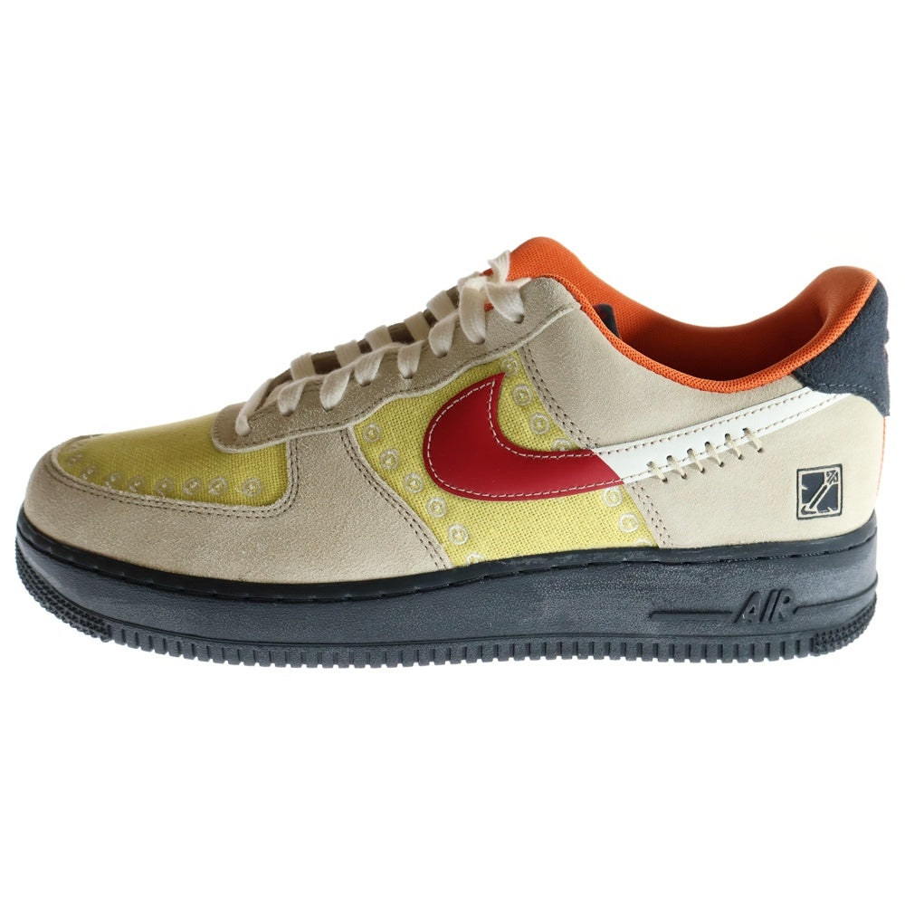 NIKE(ナイキ) AIR FORCE 1 LOW SOMOS FAMILIA DIA DE MUERTOS DZ5355-126 エアフォース1 ロー ソモス ファミリア ディア デ ムエルトス ローカットスニーカー イエロー US9.5/27.5cm
