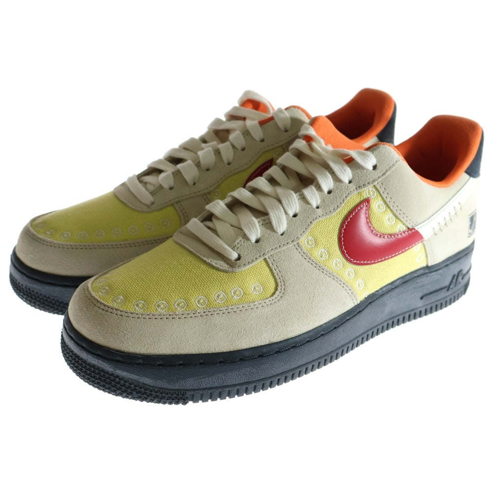 NIKE(ナイキ) AIR FORCE 1 LOW SOMOS FAMILIA DIA DE MUERTOS DZ5355-126 エアフォース1 ロー ソモス ファミリア ディア デ ムエルトス ローカットスニーカー イエロー US9.5/27.5cm
