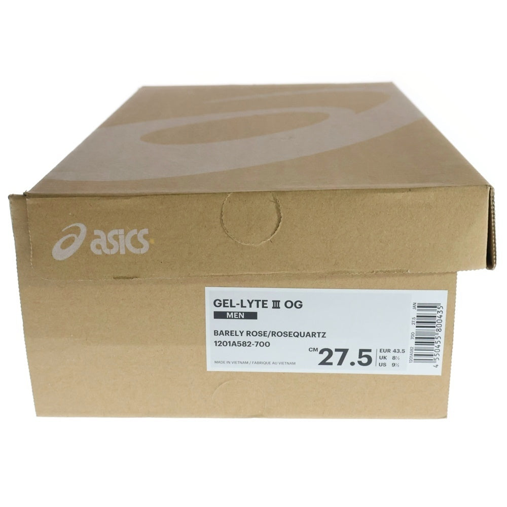 ASICS(アシックス) GEL-LYTE 3 OG 1201A582-700 ゲルライト スリー オージー ローカットスニーカー US9.5/27.5cm