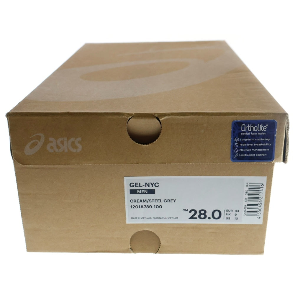 ASICS(アシックス) GEL-NYC 1201A789-100 ゲル ローカットスニーカー ネイビー US10/28.0cm