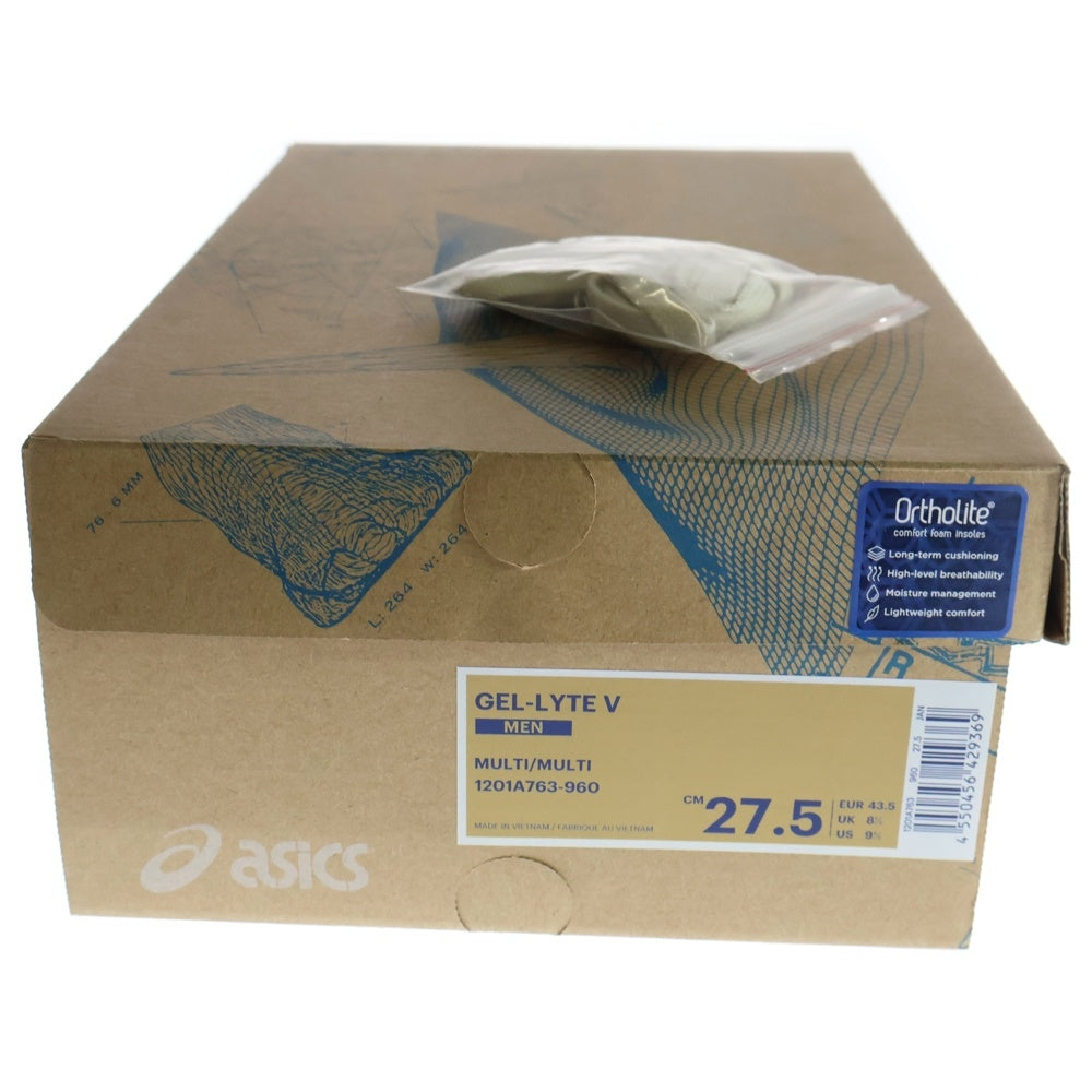 ASICS(アシックス) GEL-LYTE V 1201A763-960 ゲルライト ローカットスニーカー マルチ US9.5/27.5cm