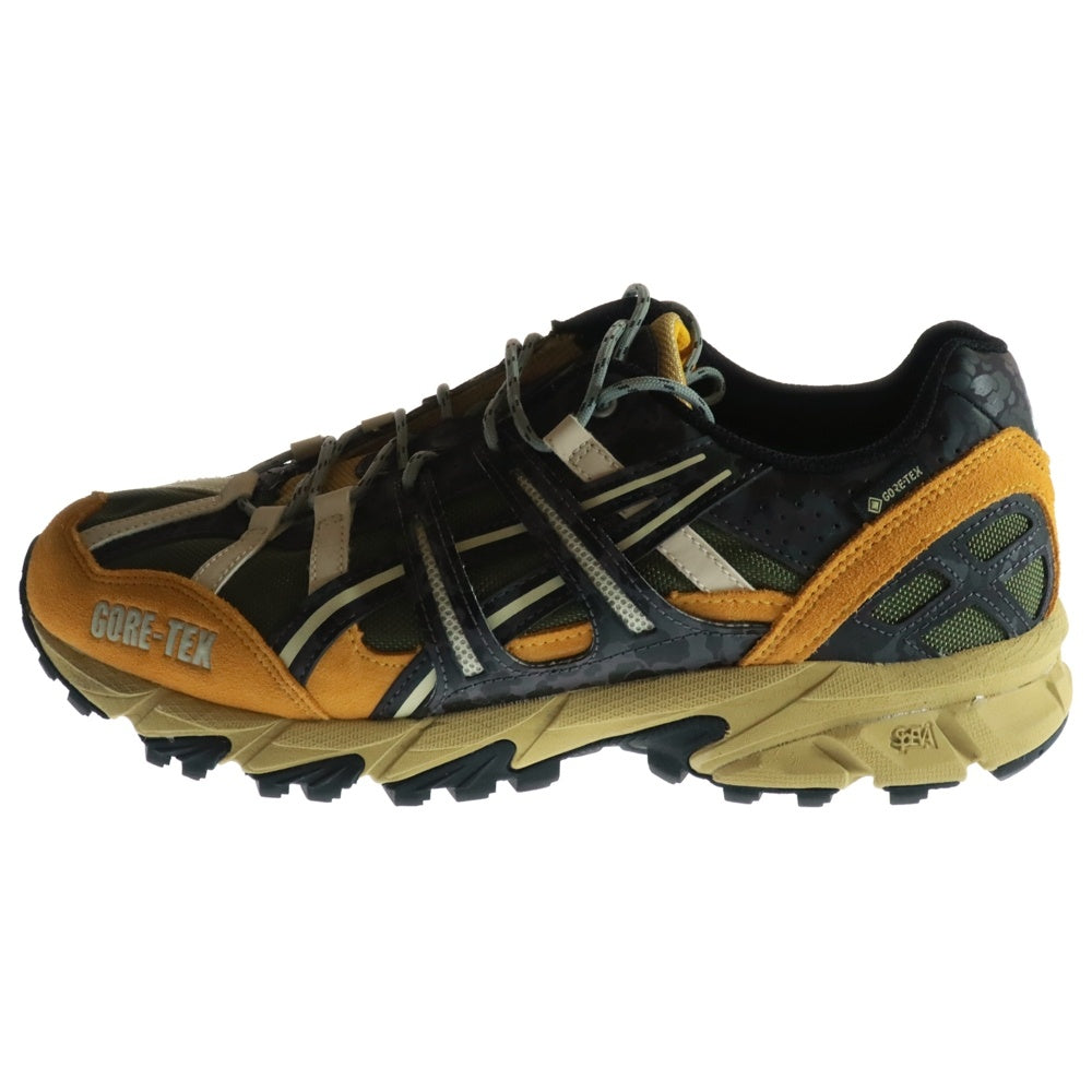 ASICS(アシックス) GEL-SONOMA 15-50 GTX 1201A855-302 ゲルソノマ ゴアテックス ローカットスニーカー グレー/イエロー US10/28.0cm