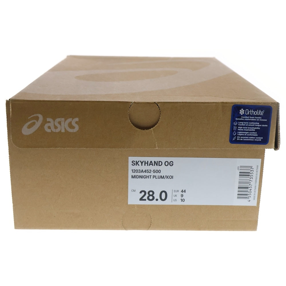ASICS(アシックス) SKYHAND OG 1203A452‐300 スカイハンド ハンドボール ローカットスニーカー グリーン US10/28.0cm